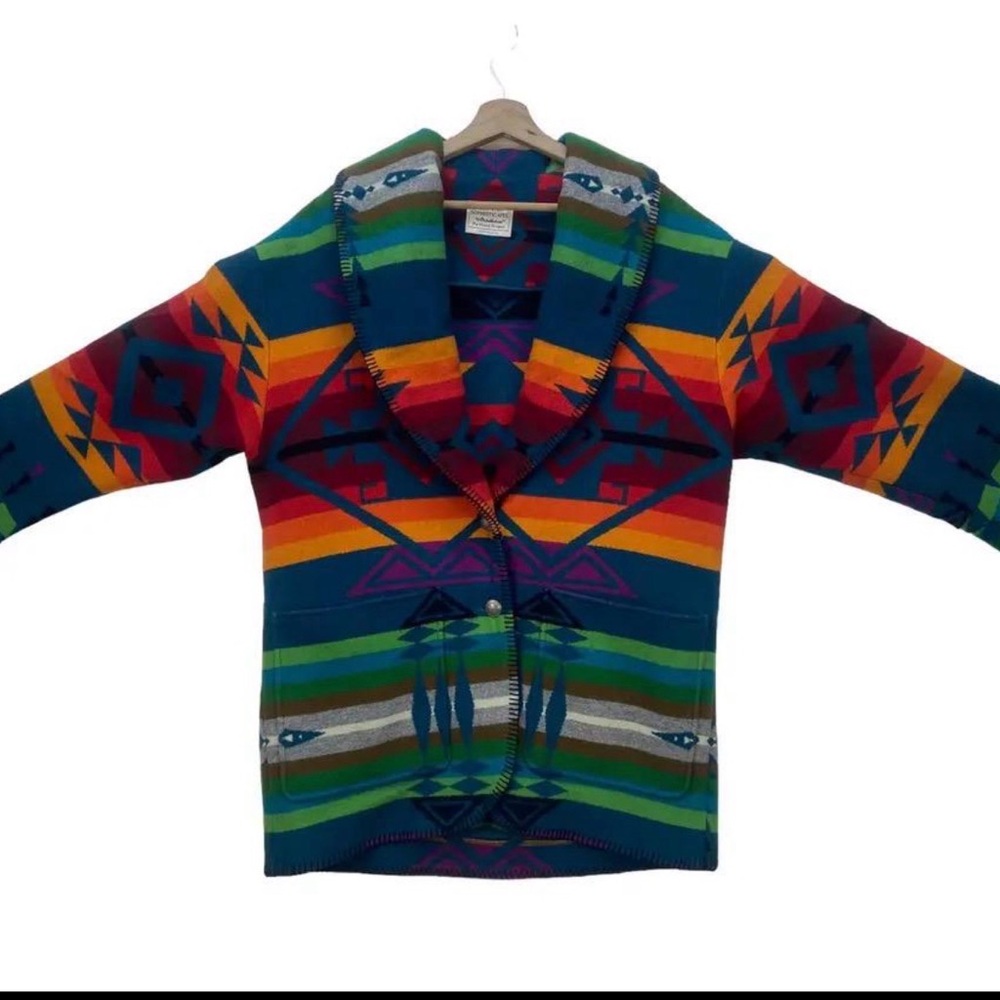 Pendleton Multicolor Patterned Jacket - image 4